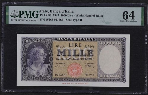 1000 lire ornata - ornata, perle
