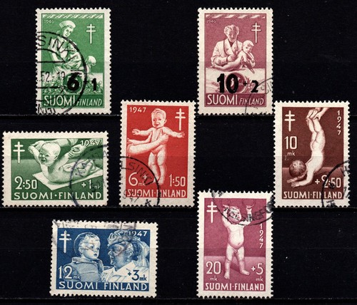 Finlandia 1947 324 330 - finlandia,