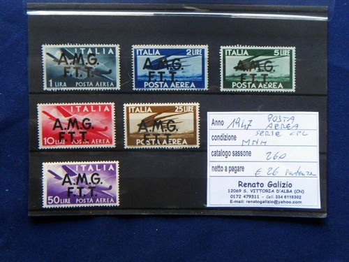 1947 trieste sovrastampati - 1947,
