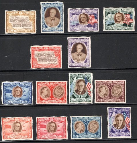 San marino 1947 roosevelt - san,