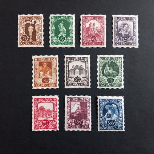 Austria 1947 profitto - a,