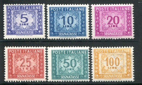 1947 repubblica segnatasse - 1947/54,