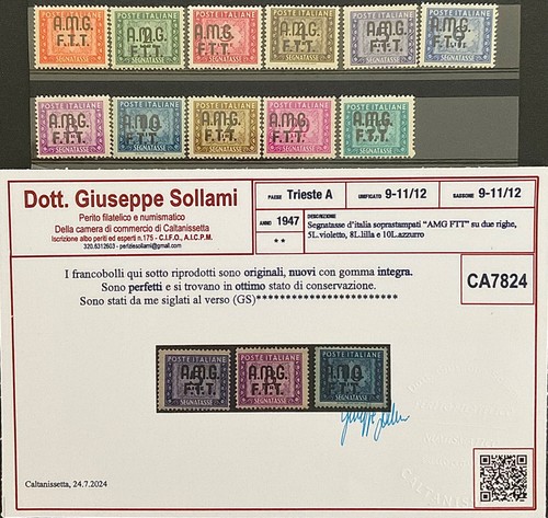 Trieste 1947 segnatasse - 1947-48,