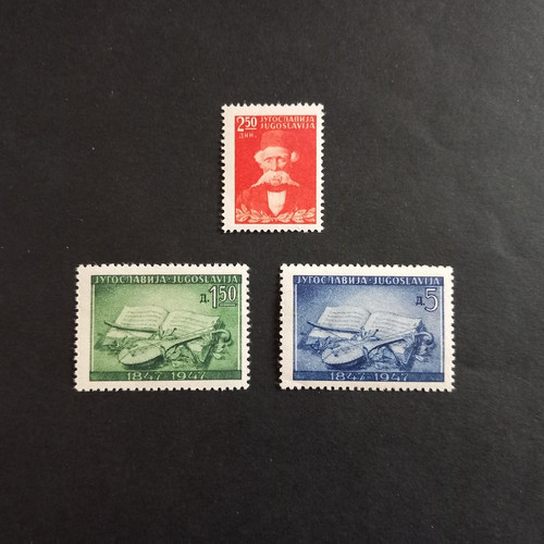 Yugoslavia 1947 anniv - yugoslavia,