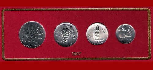 Italy 1947 set divisional - set,
