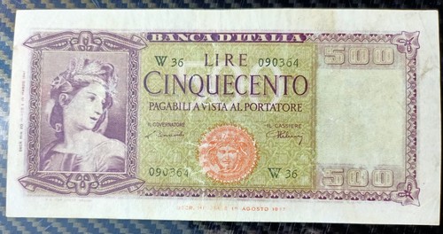 500 lire italia - 500, di