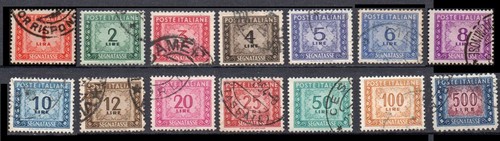 Italia 1947 segnatasse - italia, 1947/54