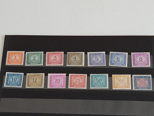 Italia 1947 segnatasse - 1947/54,