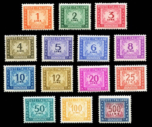 1947 segnatasse serie - segnatasse,