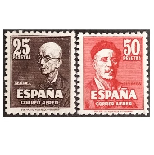 Edifil 1015 1016 marquilla mnh - edifil, 1015-1016