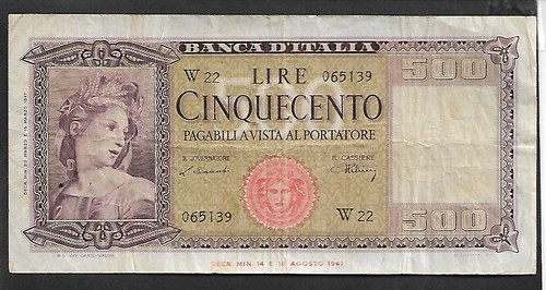 23475 500 lire - 23475),