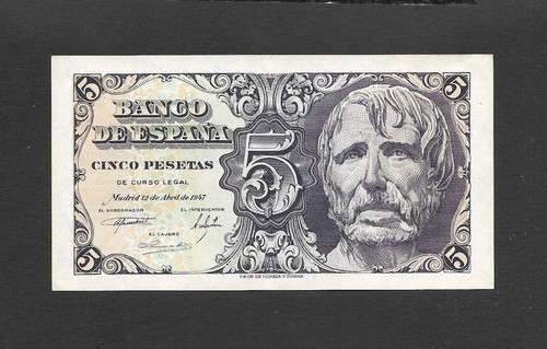Pesetas 1947 serie ebc - pesetas, b