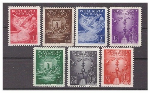 Vaticano 1947 posta aerea - -,