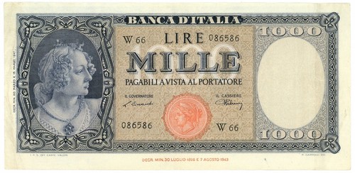 1000 lire italia - 1000,