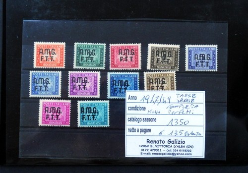 1947 trieste sovrastampati - trieste,