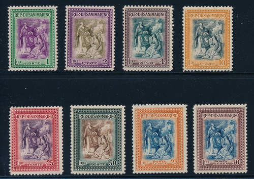 San marino 1947 ricostruzione - san,