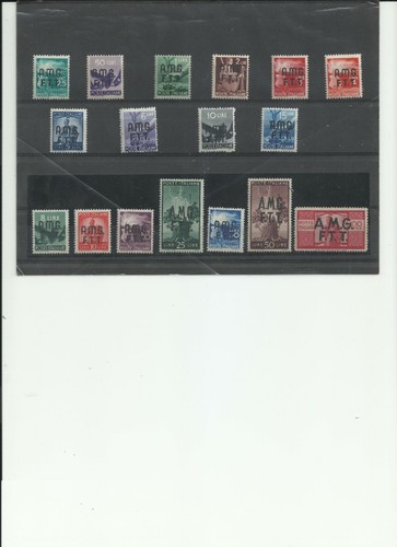 Trieste mnh serie - -, mnh**