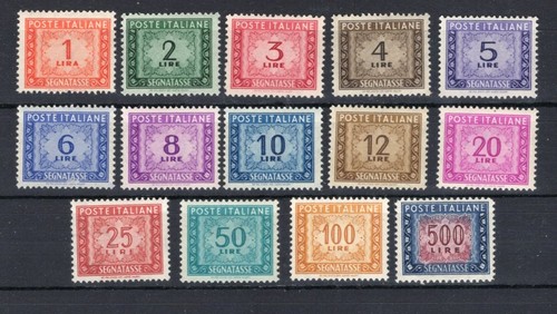 Italia 1947 segnatasse - 1947/54,